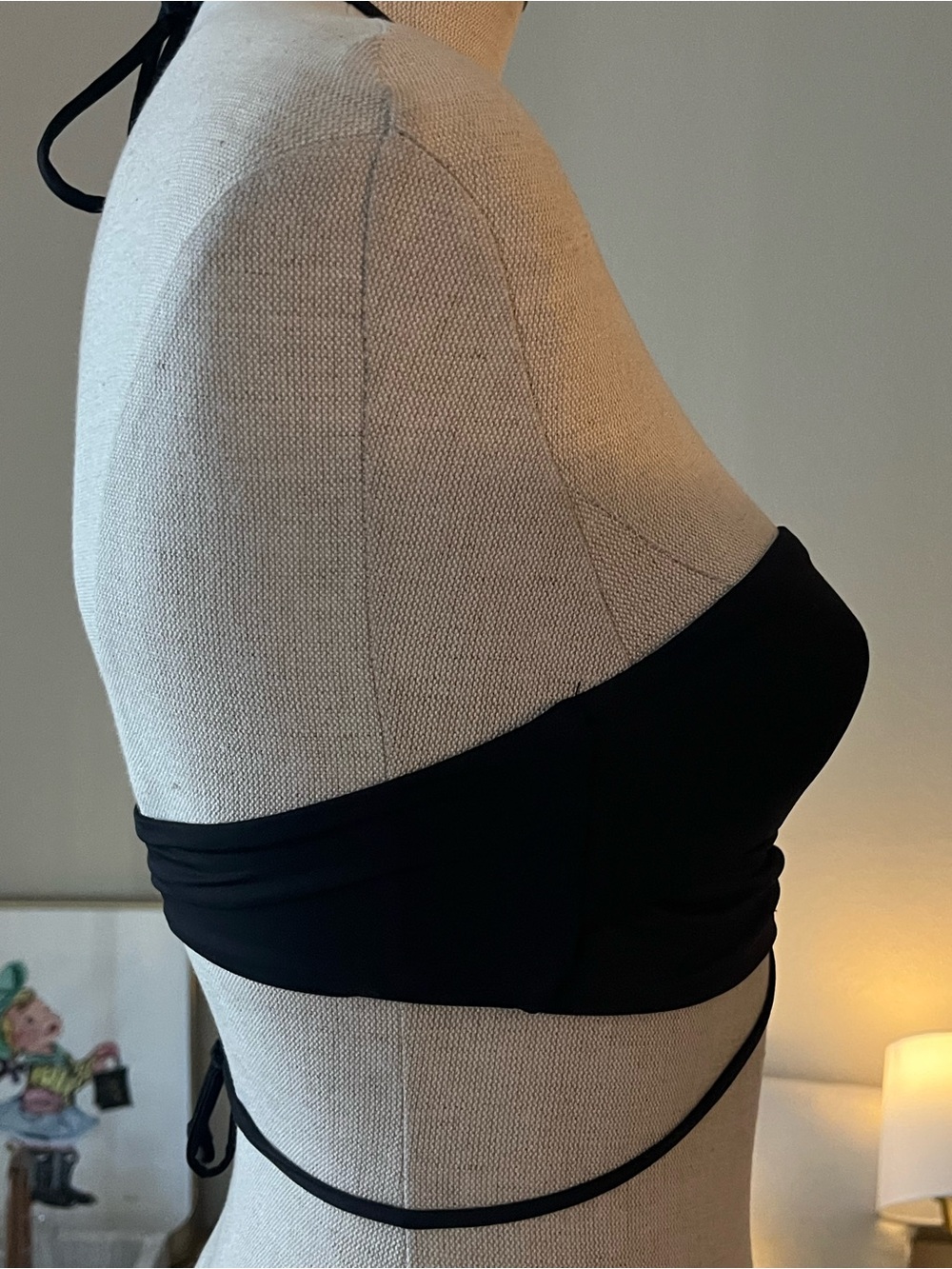 FRANKIES BIKINIS 🌴🎀🌴 Black TOP 🌴 - Picture 6 of 7